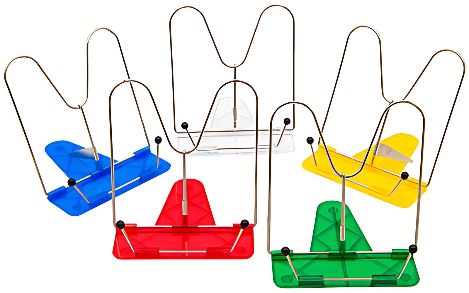 WEDO Pupitre de lecture, avec socle en plastique,translucide