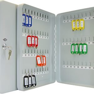 WEDO Armoire à clés pour 70 clés, gris clair