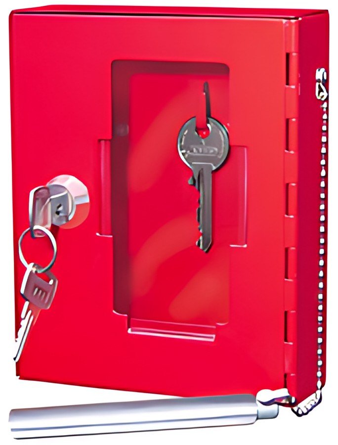 WEDO Vitre de rechange pour boîte à clé de secours