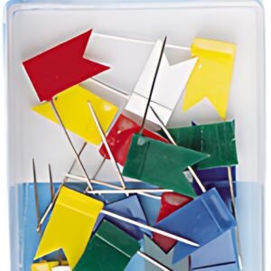 WEDO Epingles de signalisation, drapeau, assorti