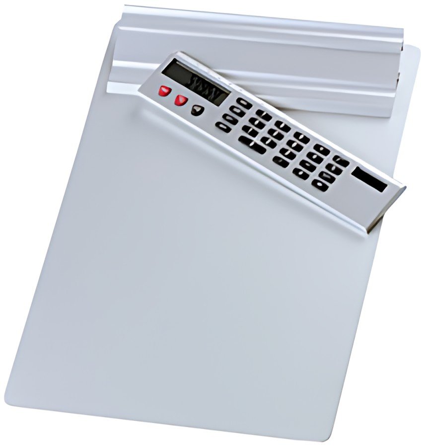 WEDO Porte-bloc, A4, avec calculatrice amovible