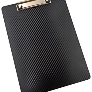 WEDO Porte-bloc aspect carbone, A4, en PP, noir