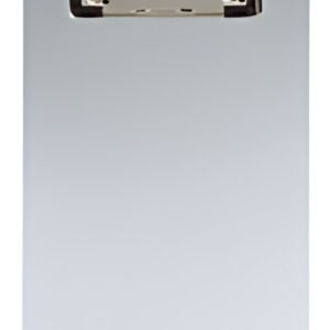 MAUL Porte-bloc, en aluminium avec pince nickelée, A5