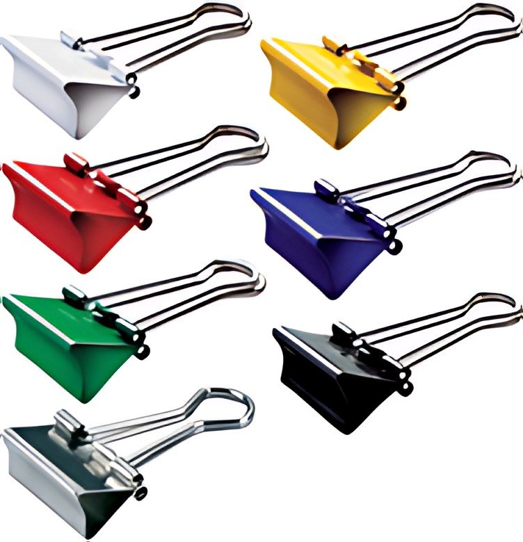 MAUL Pince double clip 213, noir, (L)13 mm, écartement: 4 mm