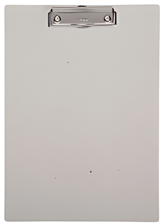 MAUL Porte-bloc, en carton avec pince, A4, gris