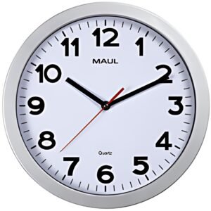 MAUL Horloge murale/horloge quartz MAULstep, diamètre: 300mm