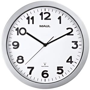 MAUL Horloge murale/horloge radio MAULstep, diamètre: 350mm