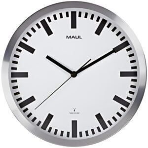 MAUL Horloge murale/horloge radio MAULpilot, diamètre: 300mm