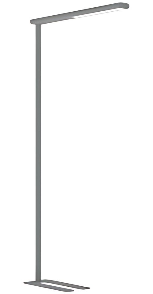 MAUL Lampadaire à LED MAULjet, dimmable, argent