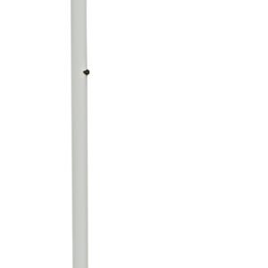 MAUL Lampadaire à LED MAULjuvis, dimmable, socle, blanc