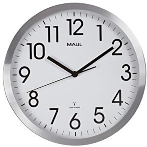 MAUL Horloge murale radio pilotée MAULmove, diamètre: 400 mm