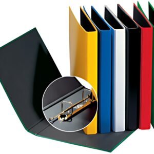 PAGNA classeur à anneaux "Basic Colours", jaune, format A4,