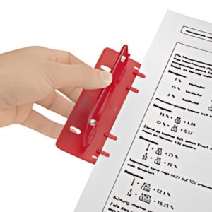 WEDO Perforateur de poche, capacité: 3 feuilles, bleu ICE