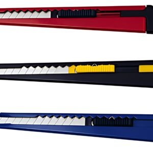 WEDO Cutter en métal, lame: 9 mm, à clip, assorti