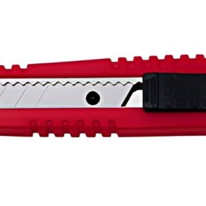 WEDO Cutter pro, lame: 9 mm, avec clip, rouge/noir