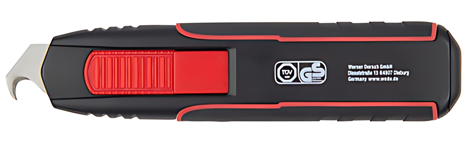 WEDO Cutter de sécurité Double Side, noir/rouge