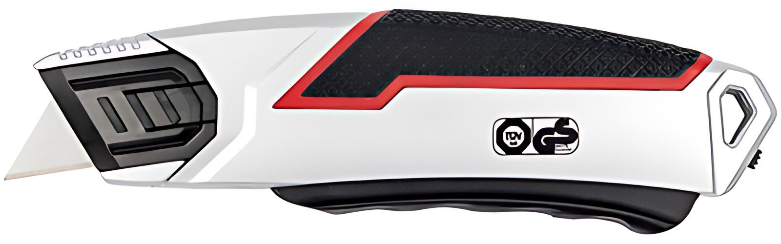 WEDO Cutter de sécurité PLUS 837, lame: 19 mm, noir/argent