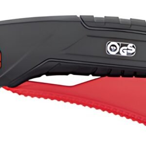 WEDO Cutter de sécurité PLUS 839, lame: 19 mm, noir/rouge