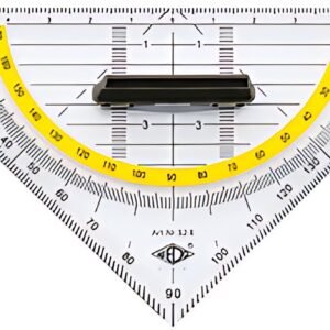 WEDO Equerre géométrique, hypoténuse 160 mm,poignée amovible