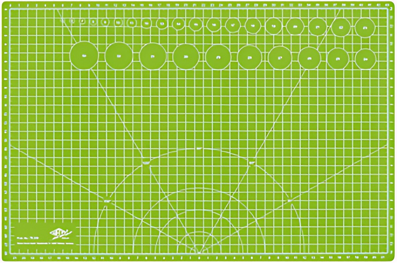 WEDO Tapis de découpe et de bricolage Comfortline A3, vert
