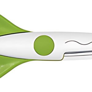 WEDO Ciseaux cranteurs, découpe vagues, vert