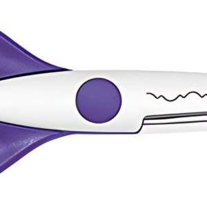 WEDO Ciseaux cranteurs, découpe baroque, violet