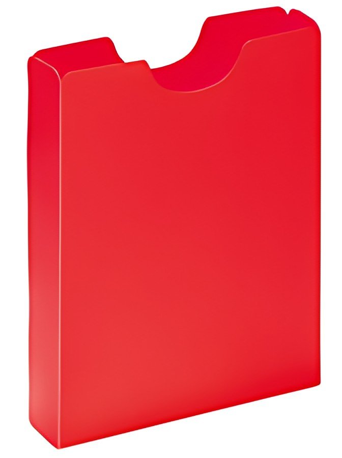 PAGNA Chemise de rangement A4, PP, rouge