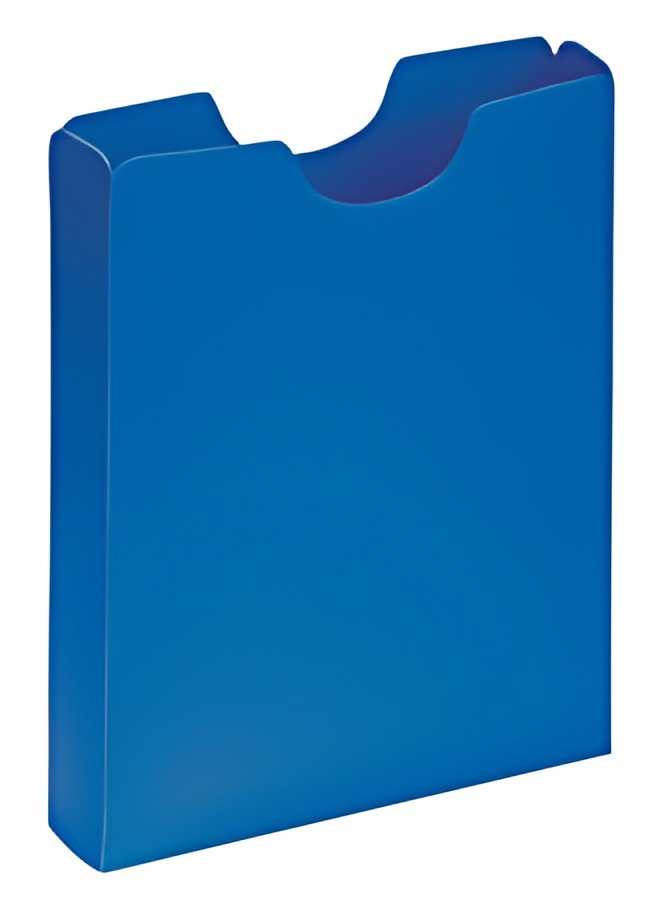 PAGNA Chemise de rangement A4, PP, bleu
