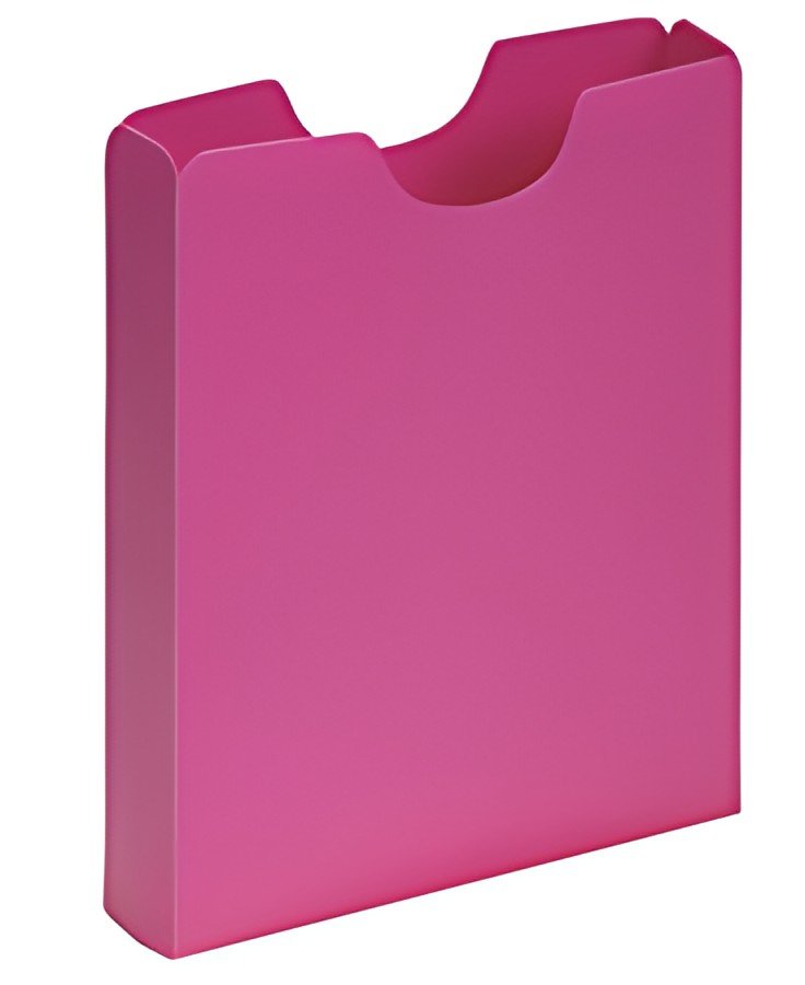 PAGNA Chemise de rangement A4, PP, rose foncé