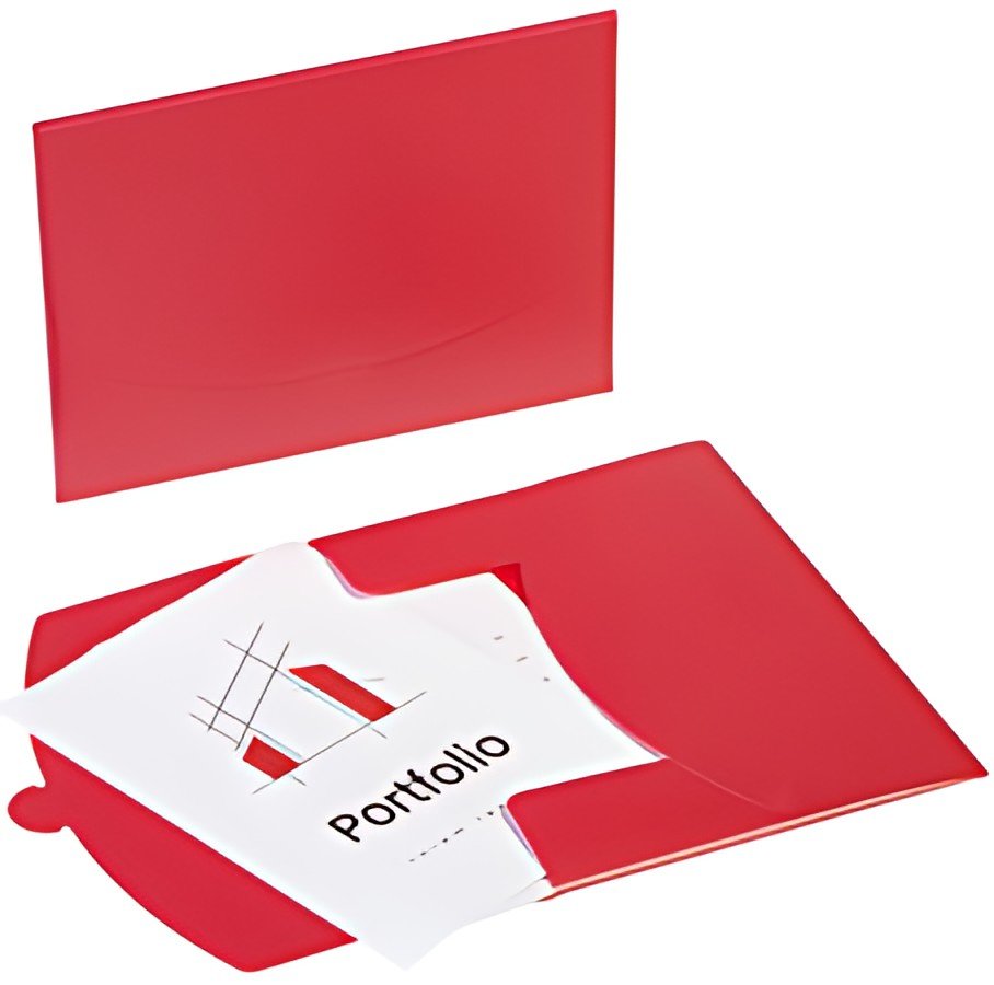 PAGNA Pochette à documents "Wallet", A4, PP, rouge