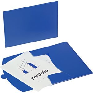 PAGNA Pochette à documents "Wallet", A4, PP, bleu