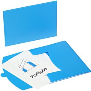PAGNA Pochette à documents "Wallet", A4, PP, bleu clair