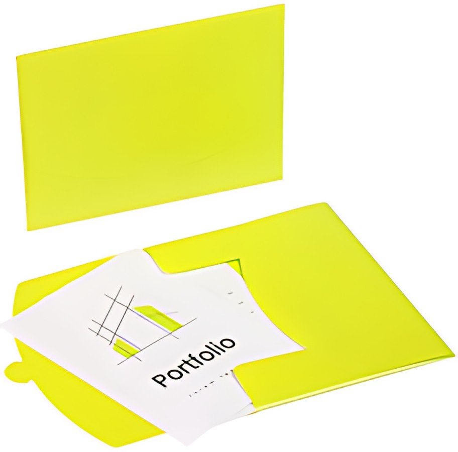 PAGNA Pochette à documents "Wallet", A4, PP, vert tilleul