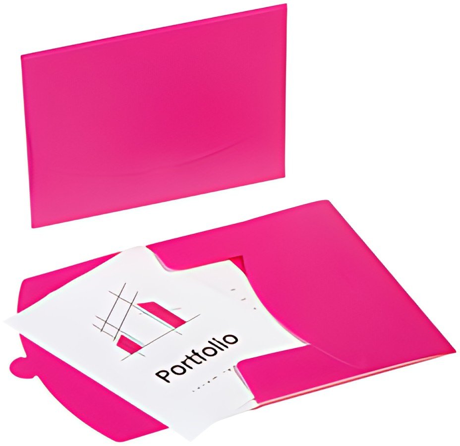 PAGNA Pochette à documents "Wallet", A4, PP, rose sombre