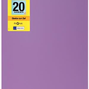 PAGNA Protège-documents "School", A4, 20 pochettes, lilas