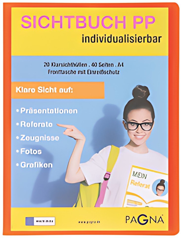 PAGNA Protège-documents de présentation "School", orange
