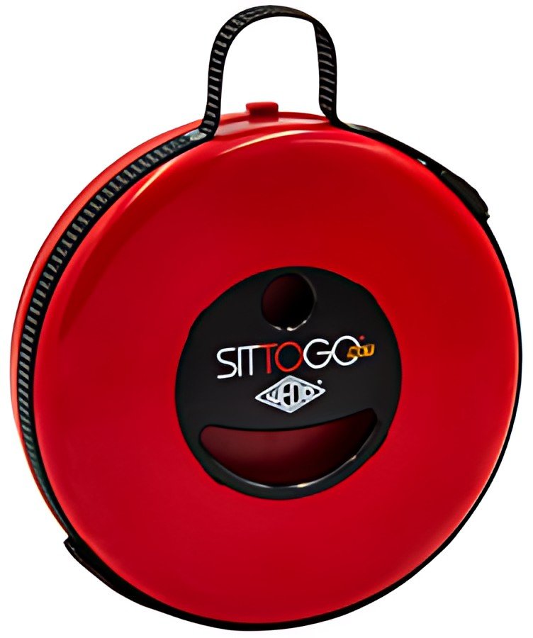 WEDO Tabouret télescopique SITTOGO NXT, en plastique, rouge