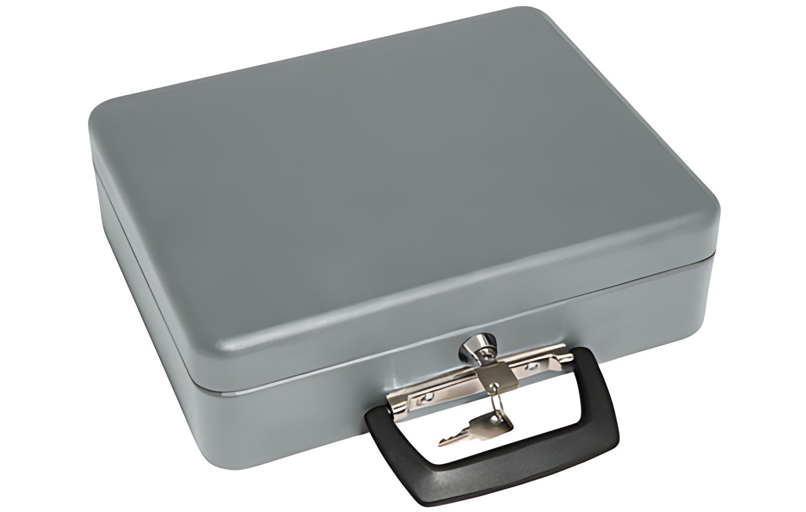 WEDO Coffret-caisse à monnaie standard, en tôle acier, gris
