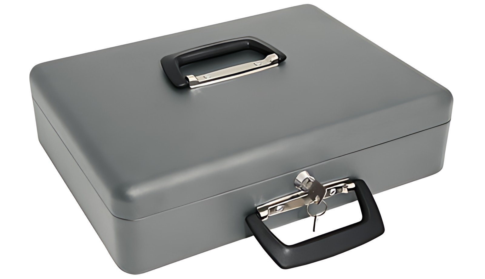 WEDO Coffret-caisse à monnaie Maxi, en tôle d'acier, gris