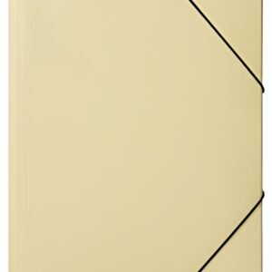 PAGNA Chemise à élastiques "Pastell eco", A4, PP, jaune