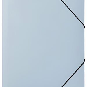 PAGNA Chemise à élastiques "Pastell eco", A4, PP, bleu