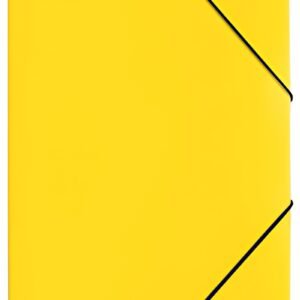PAGNA chemise à élastique, A4, en PP, jaune