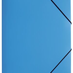 PAGNA chemise à élastique, A4, en PP, bleu clair