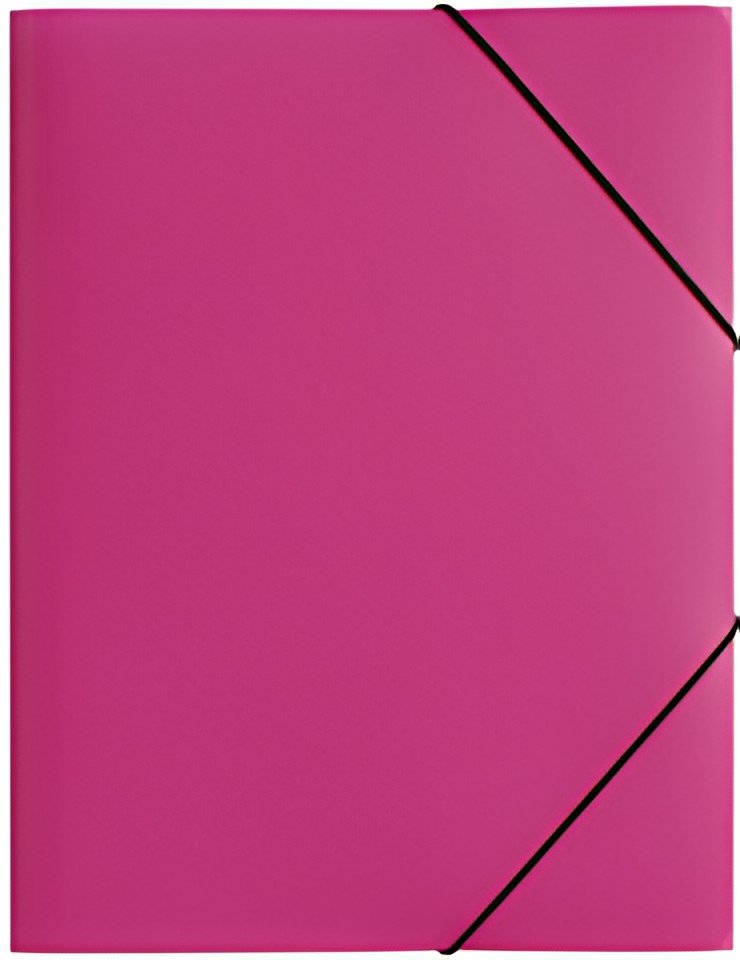 PAGNA Chemise à élastique "Trend Colours", A3, rose sombre