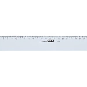 M+R Règle té, longueur de mesure: 750 mm, bleu transparent
