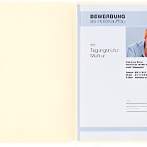 Dossier de candidature PAGNA "Solo", DIN A4, en carton, beige