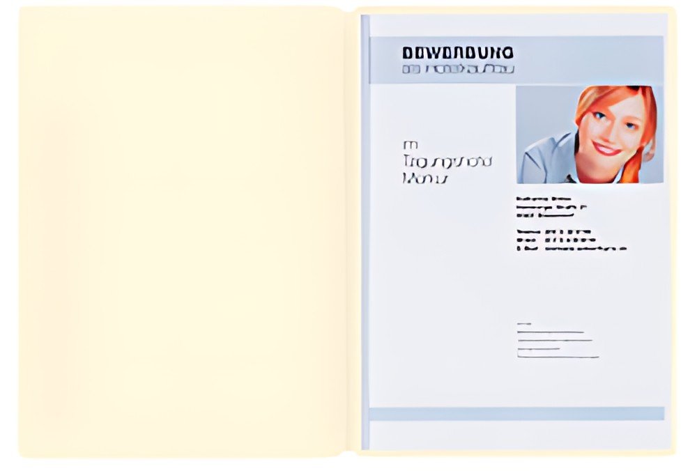 Dossier de candidature PAGNA "Solo", DIN A4, en carton, beige