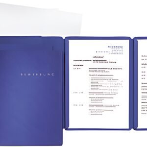 PAGNA kit de candidature "Special", A4, bleu, 3 pièces