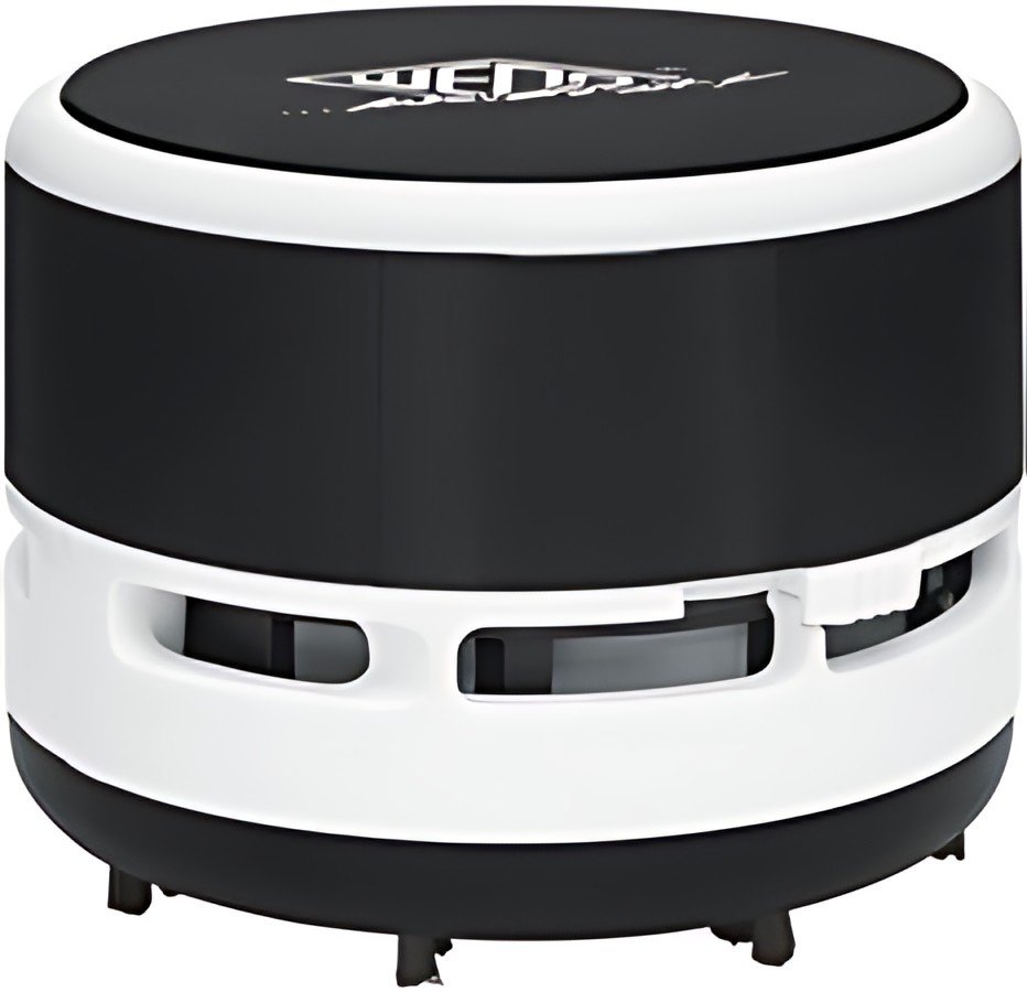 WEDO Aspirateur de table, plastique noir/blanc