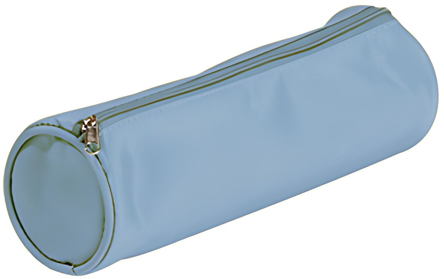 PAGNA trousse ronde tendance, en nylon, bleu clair